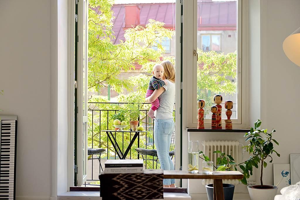 Här tillbringar familjen mycket tid