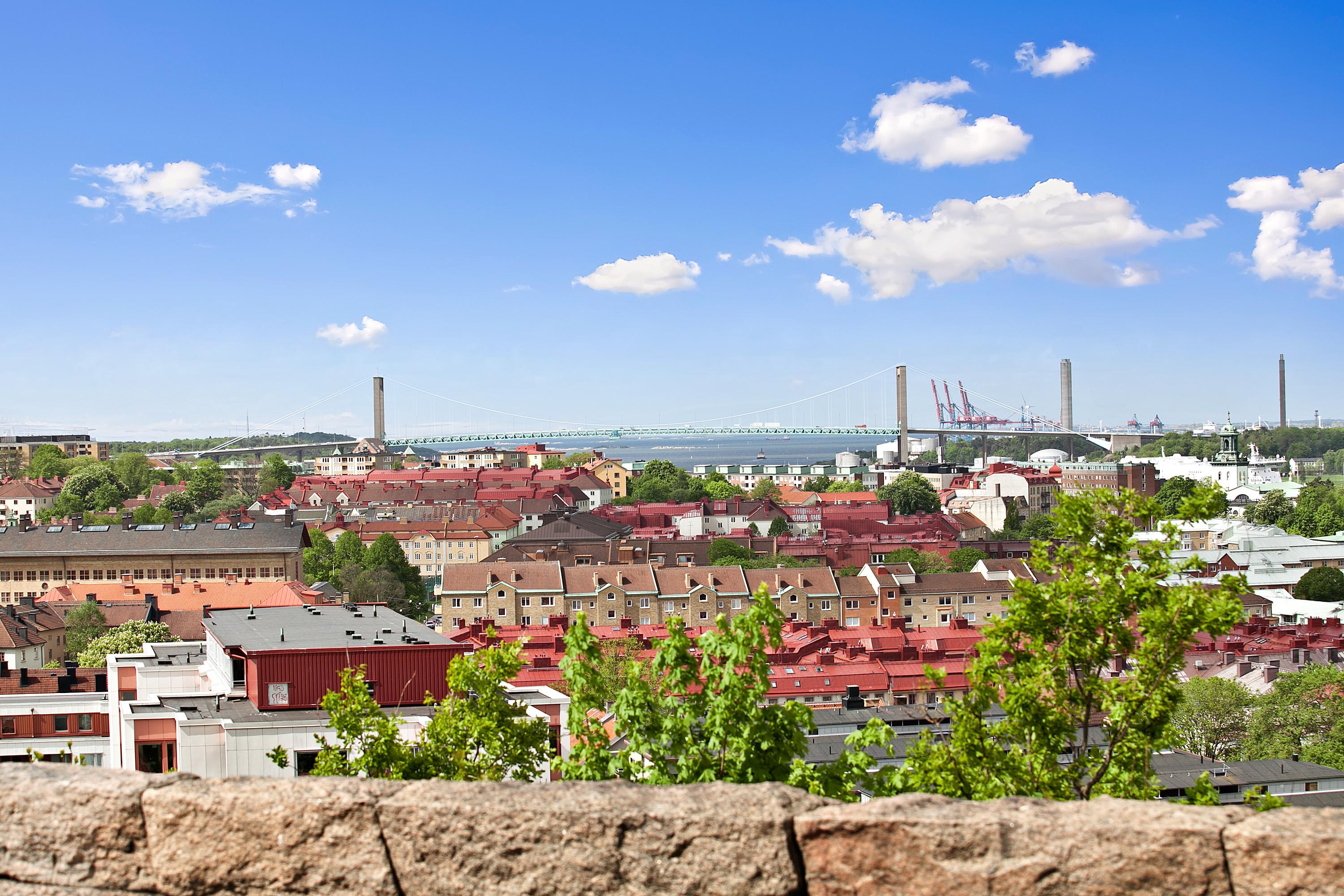 Vackra omgivningar på höga höjder kännetecknar Masthugget