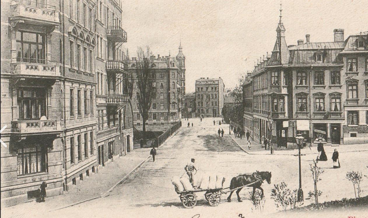 Plantagegatan cirka 1900