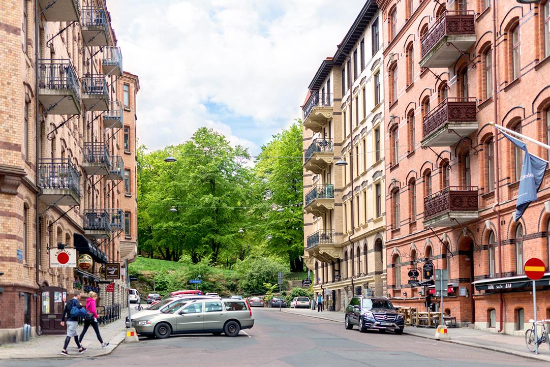 Ett stenkast bort ligger Vasaparken