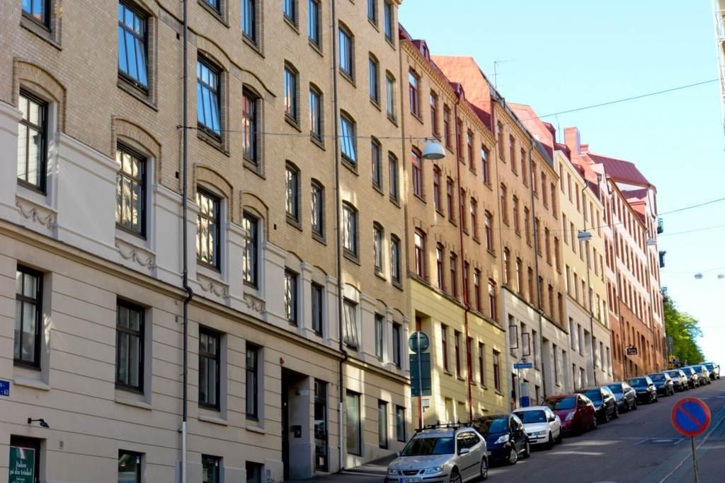 Enhetliga stenhus i Nordhemsbacken
