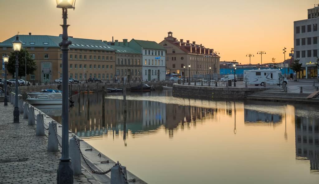 Lugnet lägger sig framåt kvällskvisten