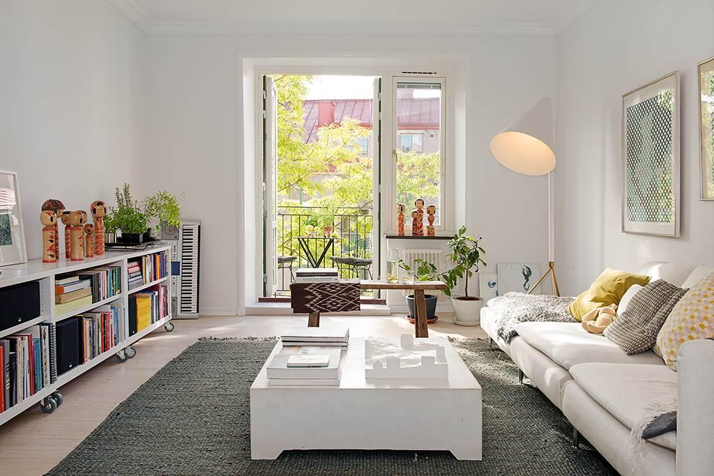 Högt och luftigt läge på våning fem