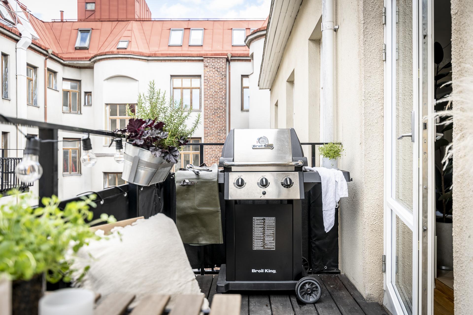 Tillåtet med gasolgrill