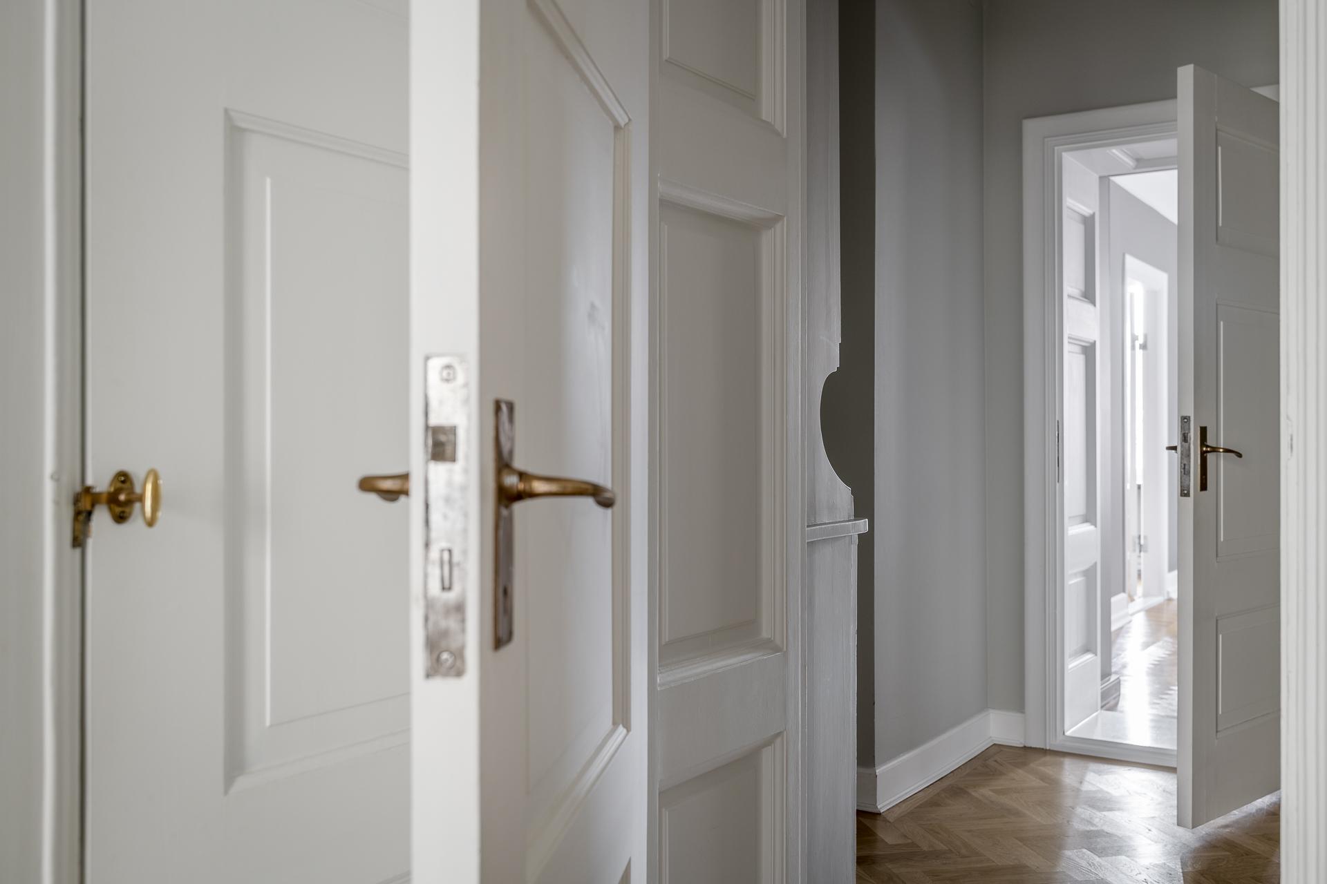 Bostaden kryllar av originaldetaljer