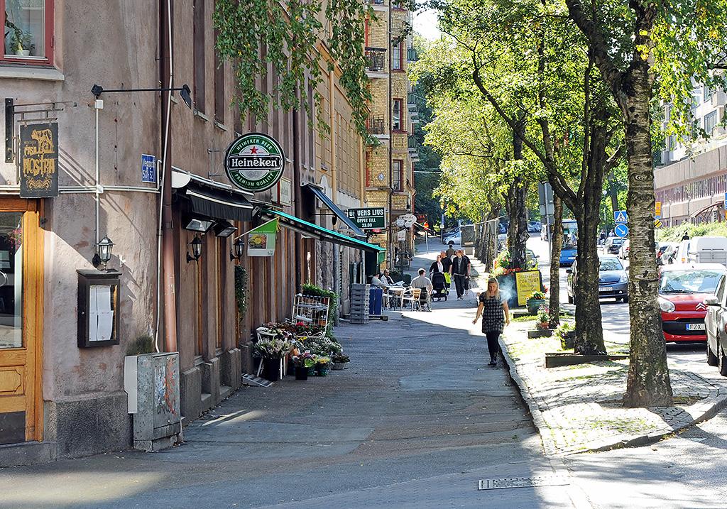 Runt hörnet myllrar det av kvartersbutiker