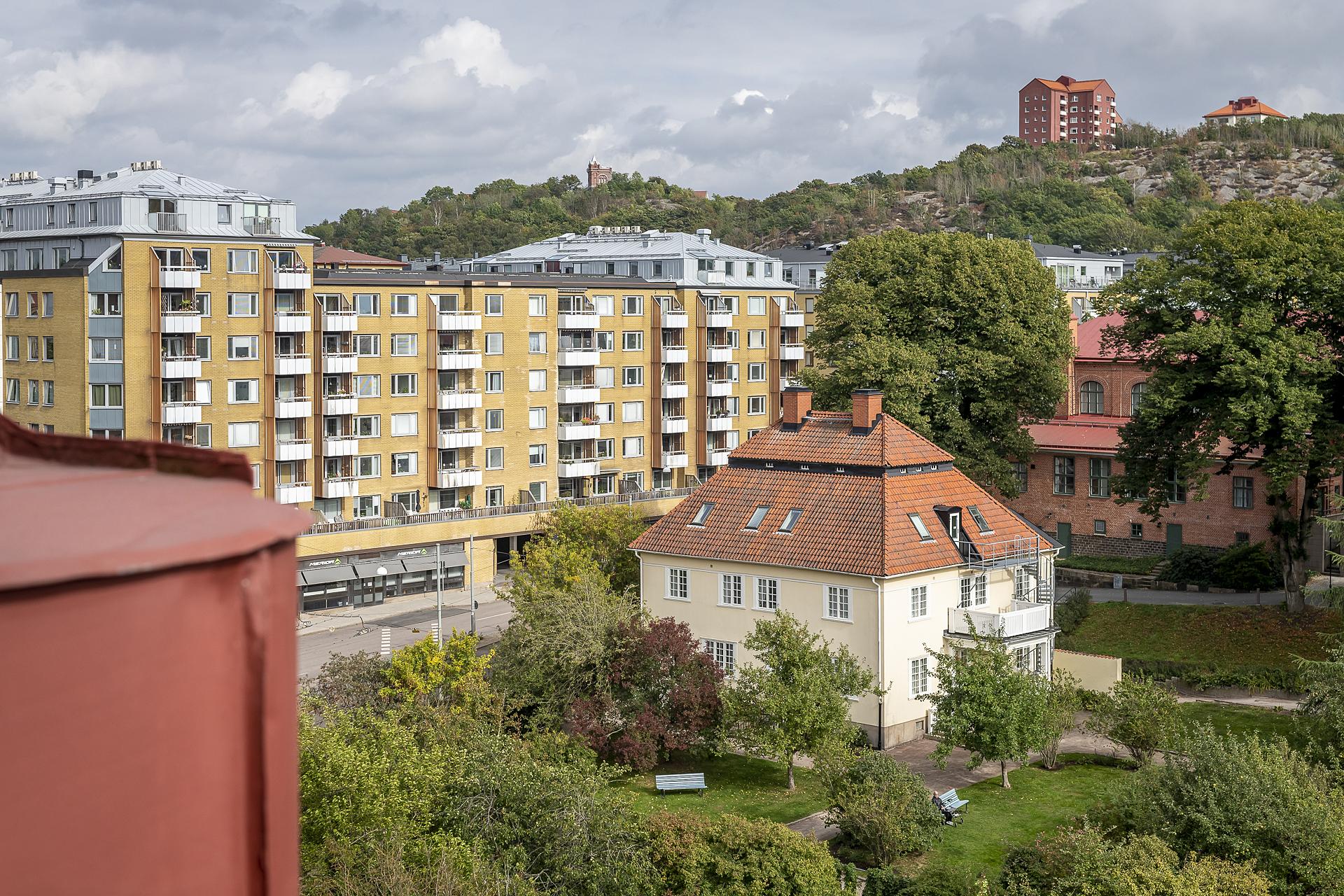 Här liksom svävar man bland molnen