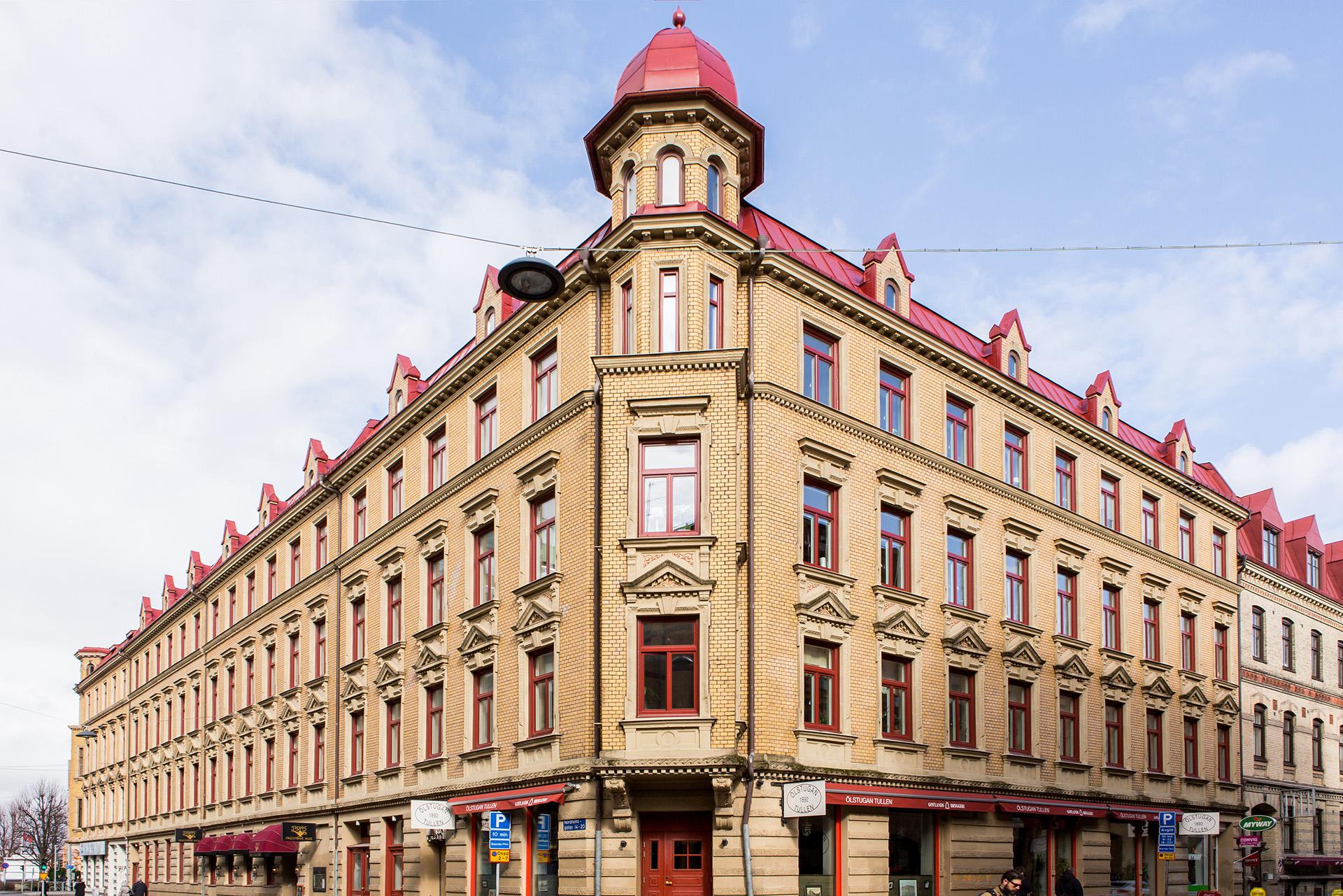 Brf Nordhemsgatan 16-20 har ett hus från det sena 1800-talet