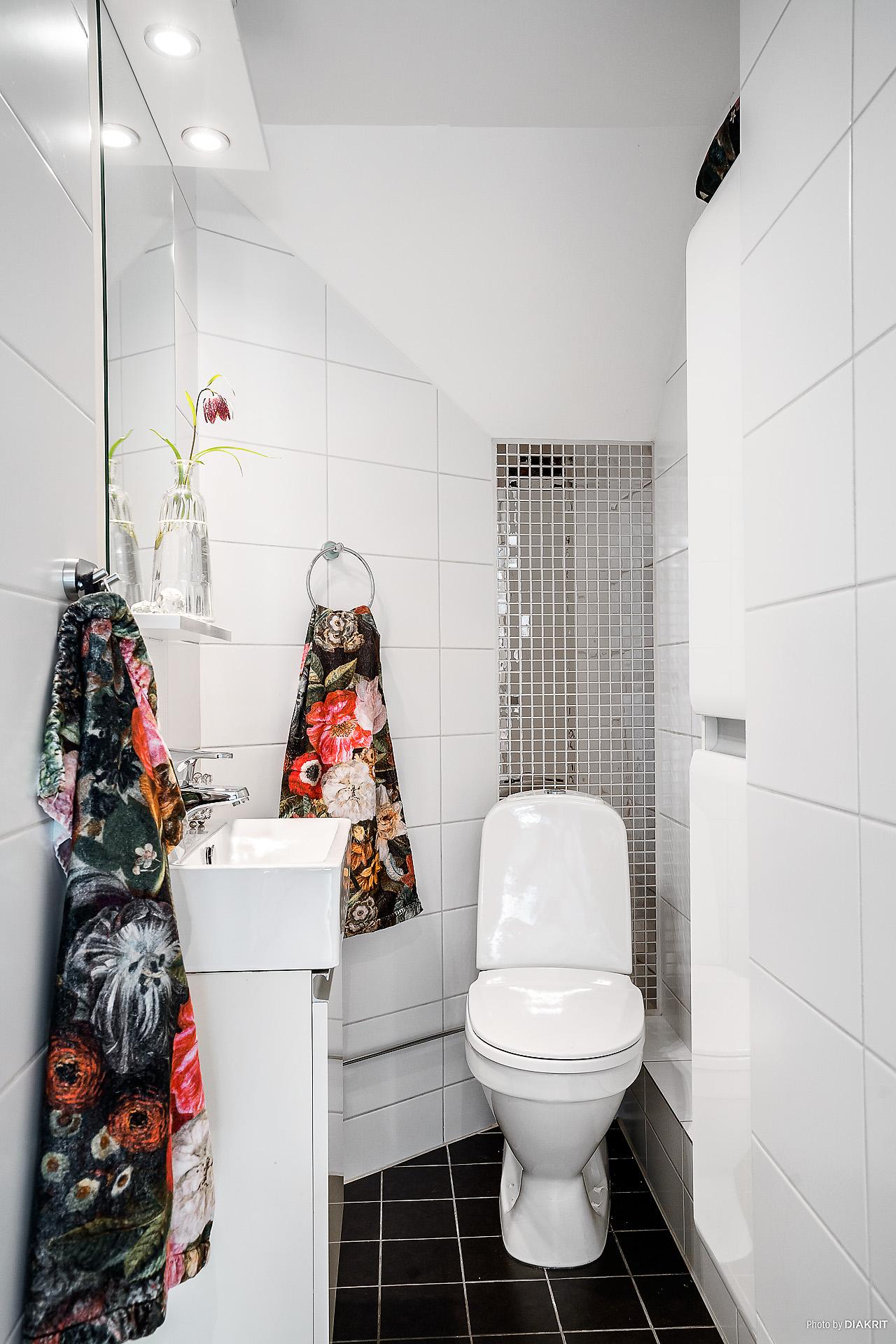 Toalett på entréplan