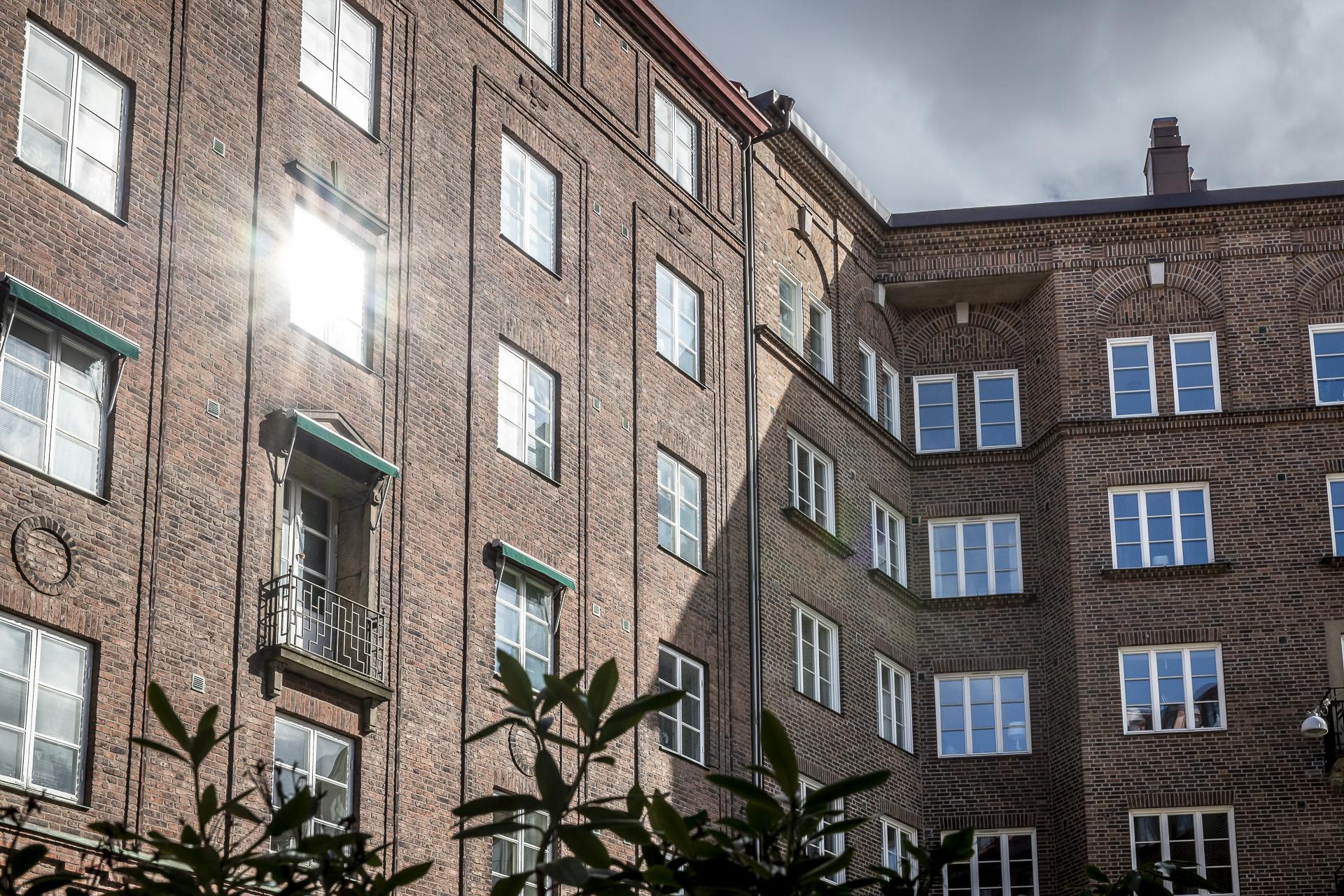 Våning två nås via smidigt via hissen