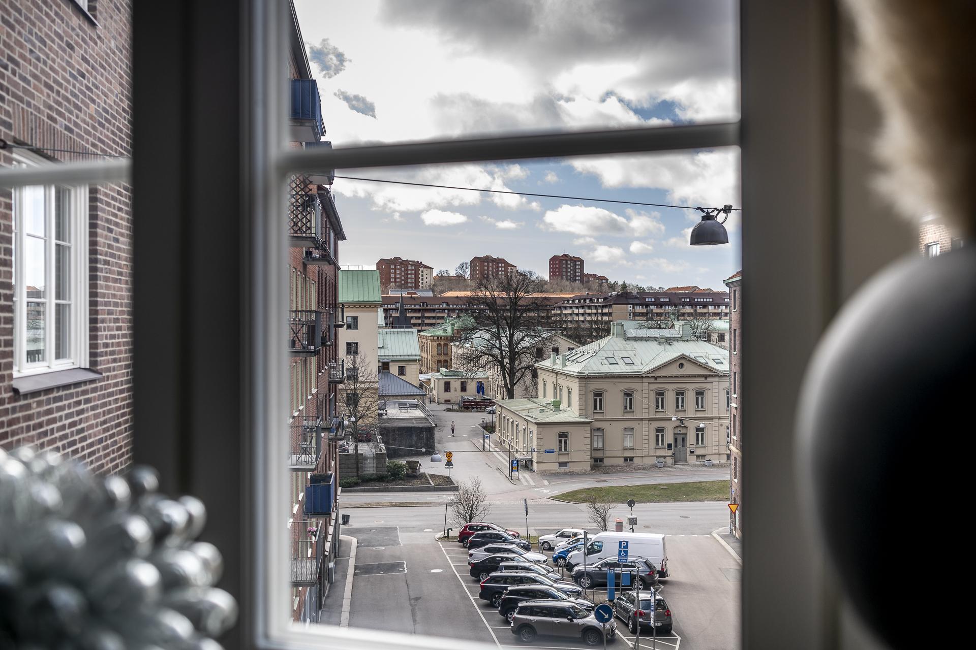 Fritt läge på höjden ovan Ålandsgatan