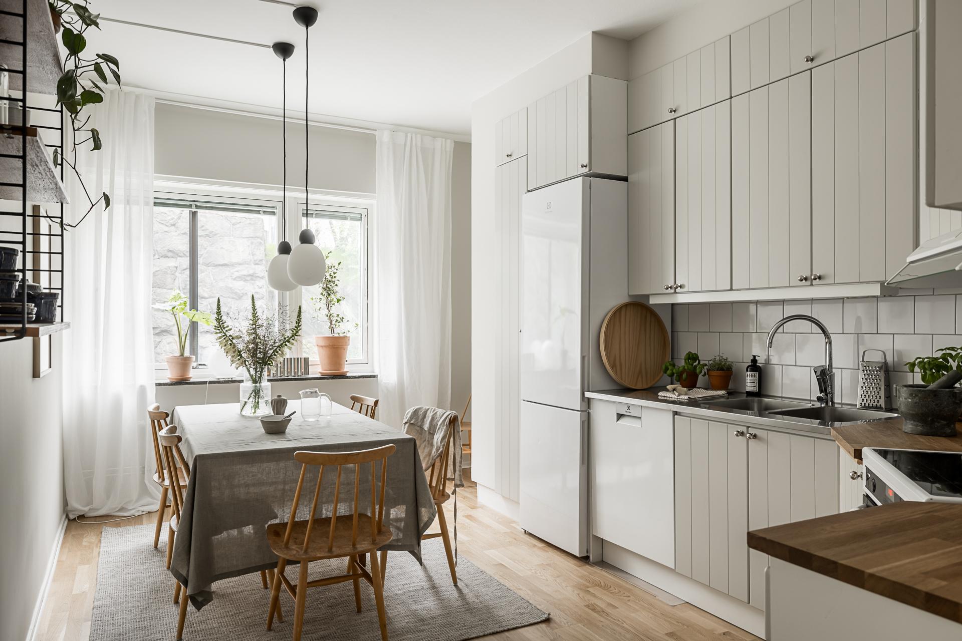 Fint kök som nyligen renoverats