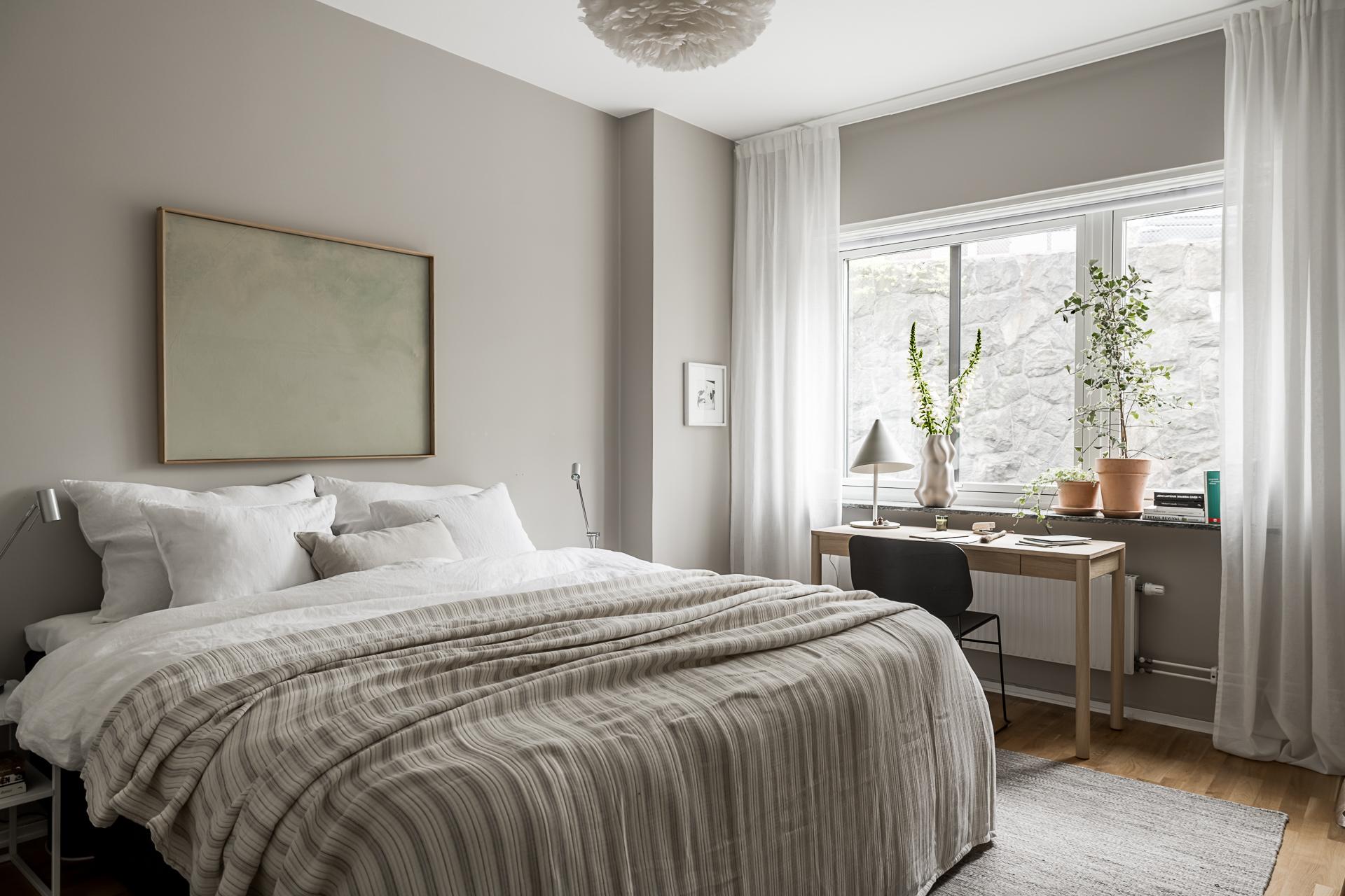 Master bedroom är väl tilltaget