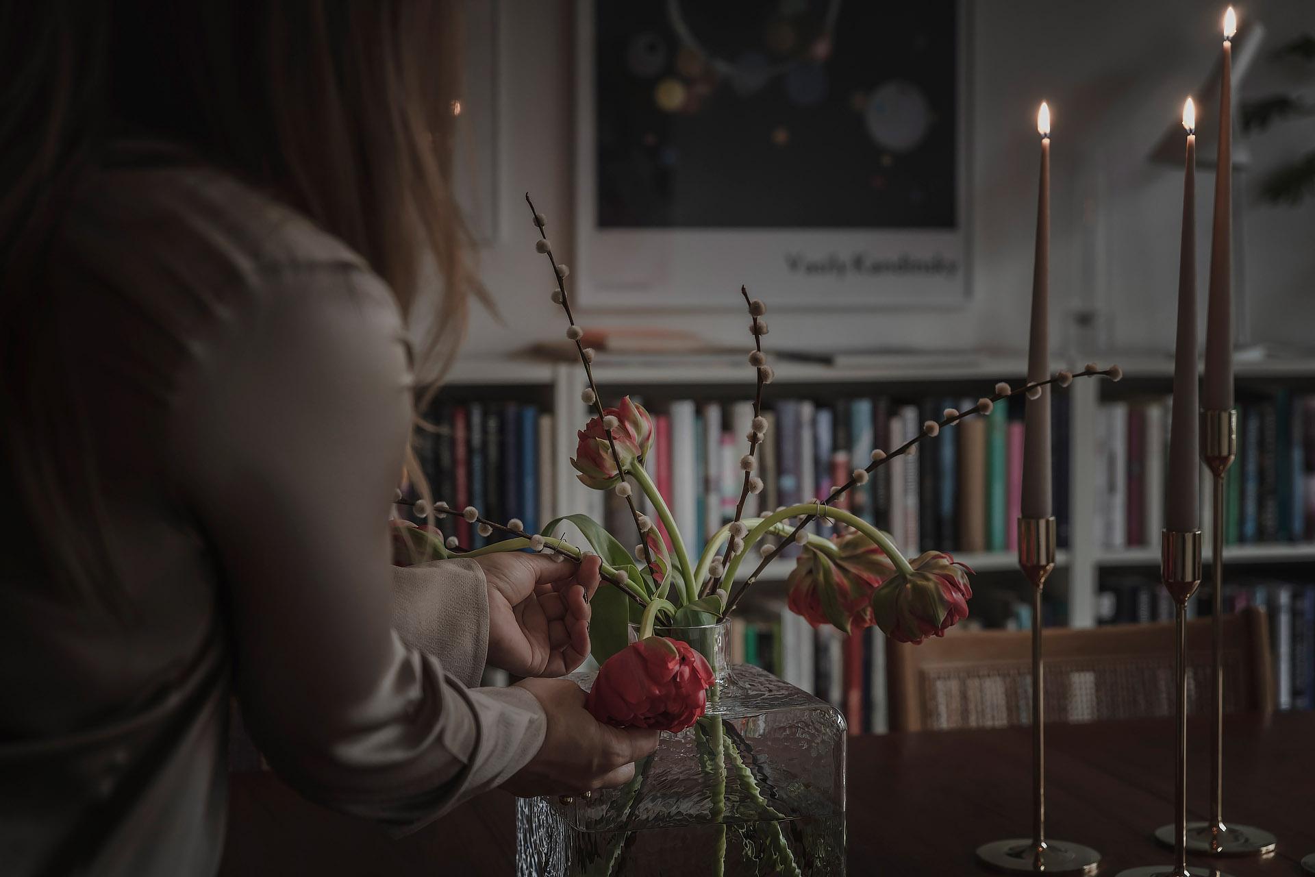 Duka upp till fest och njut av våningens sociala planlösning