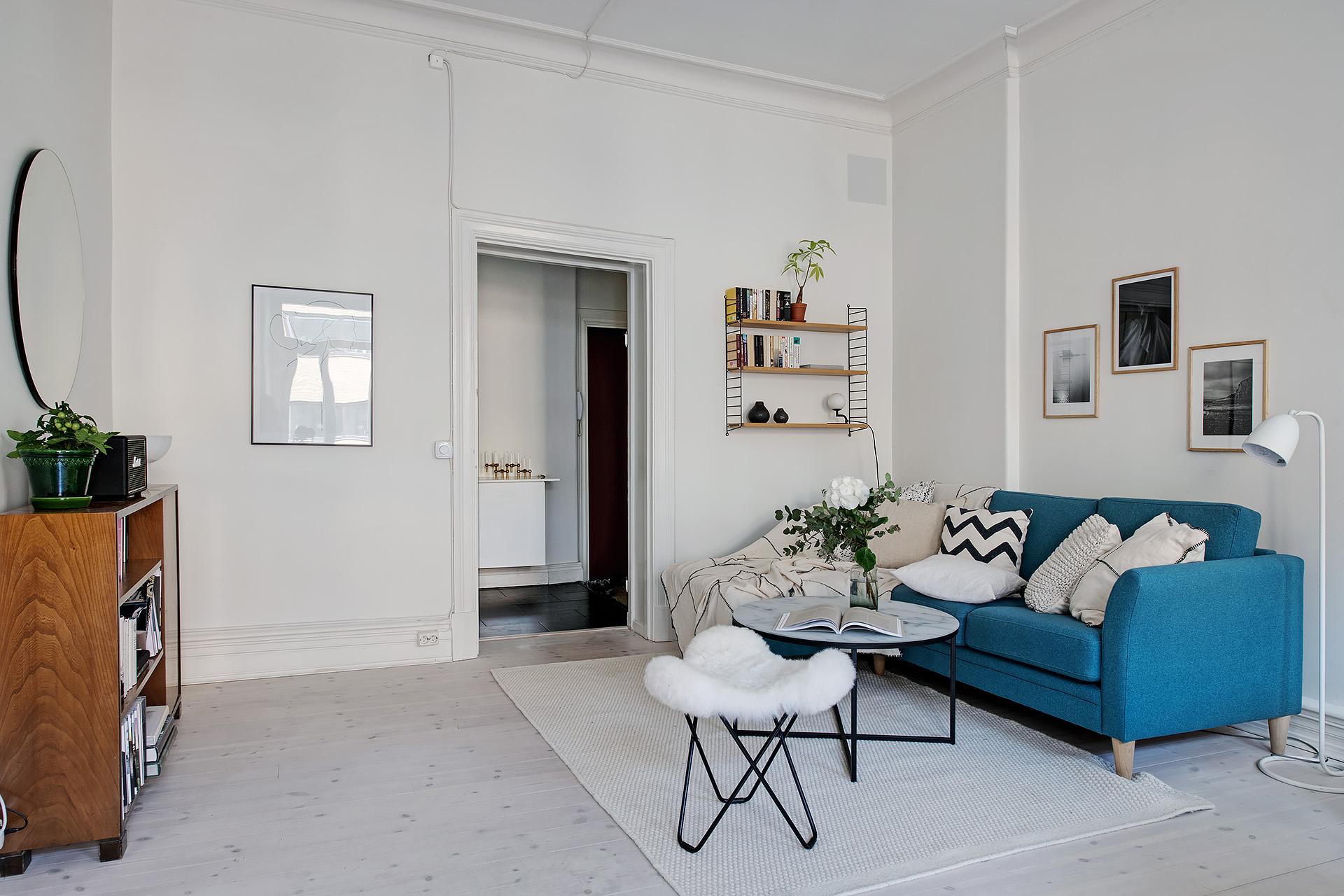 Trivsam rundgående planlösning