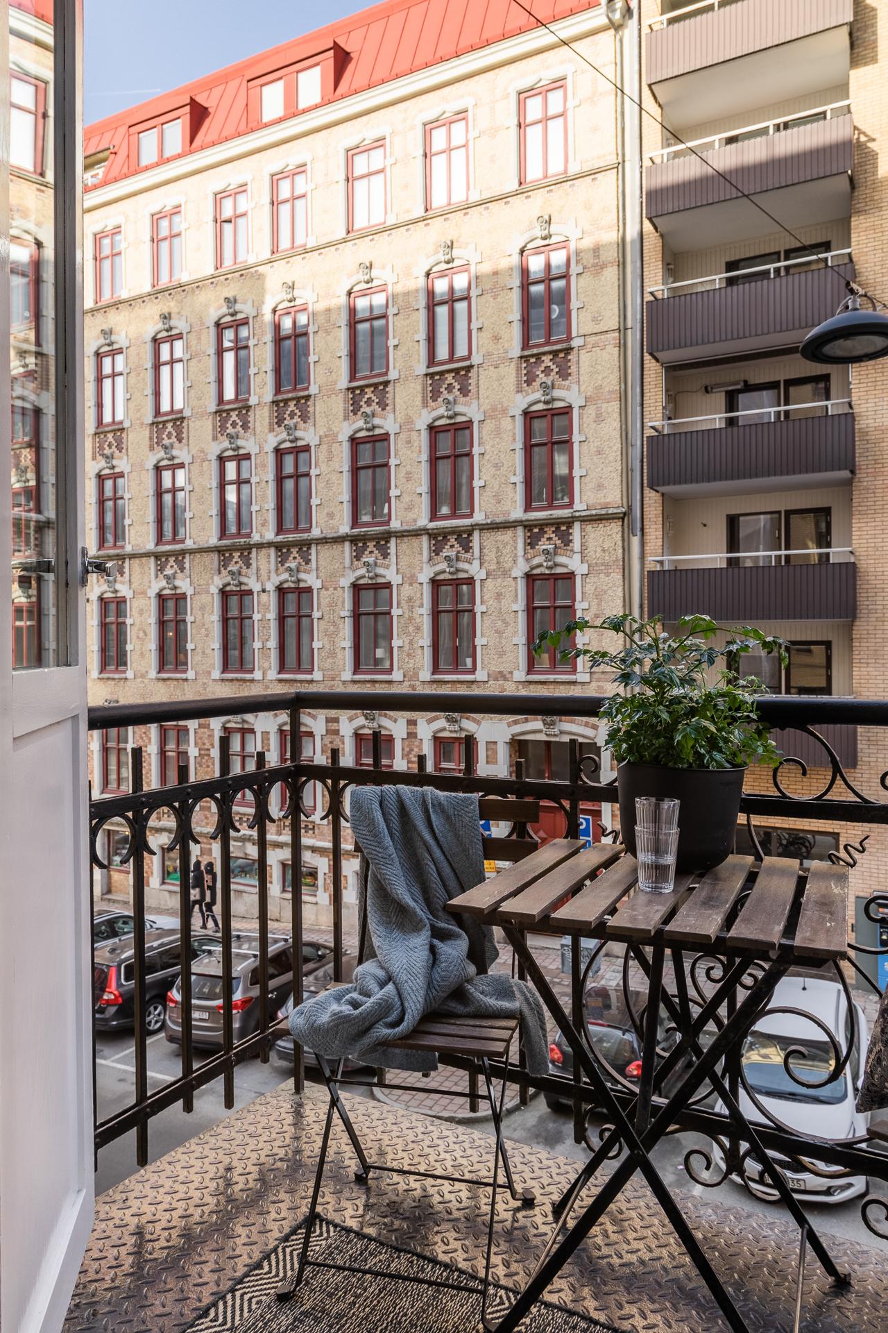 ...och ner mot Linnégatan i väster