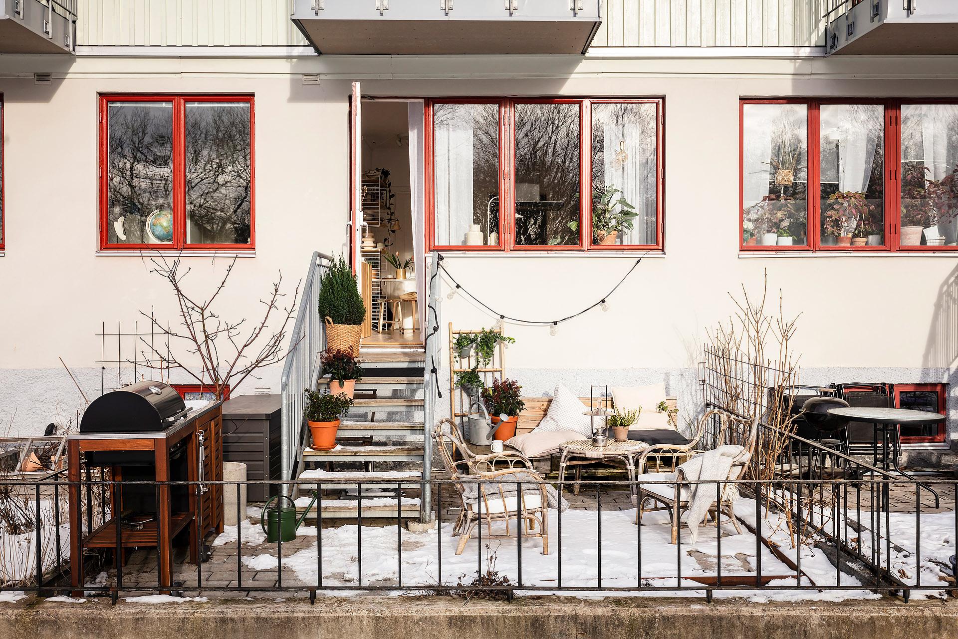 Fyra gånger fyra meter lycka i rakt solläge