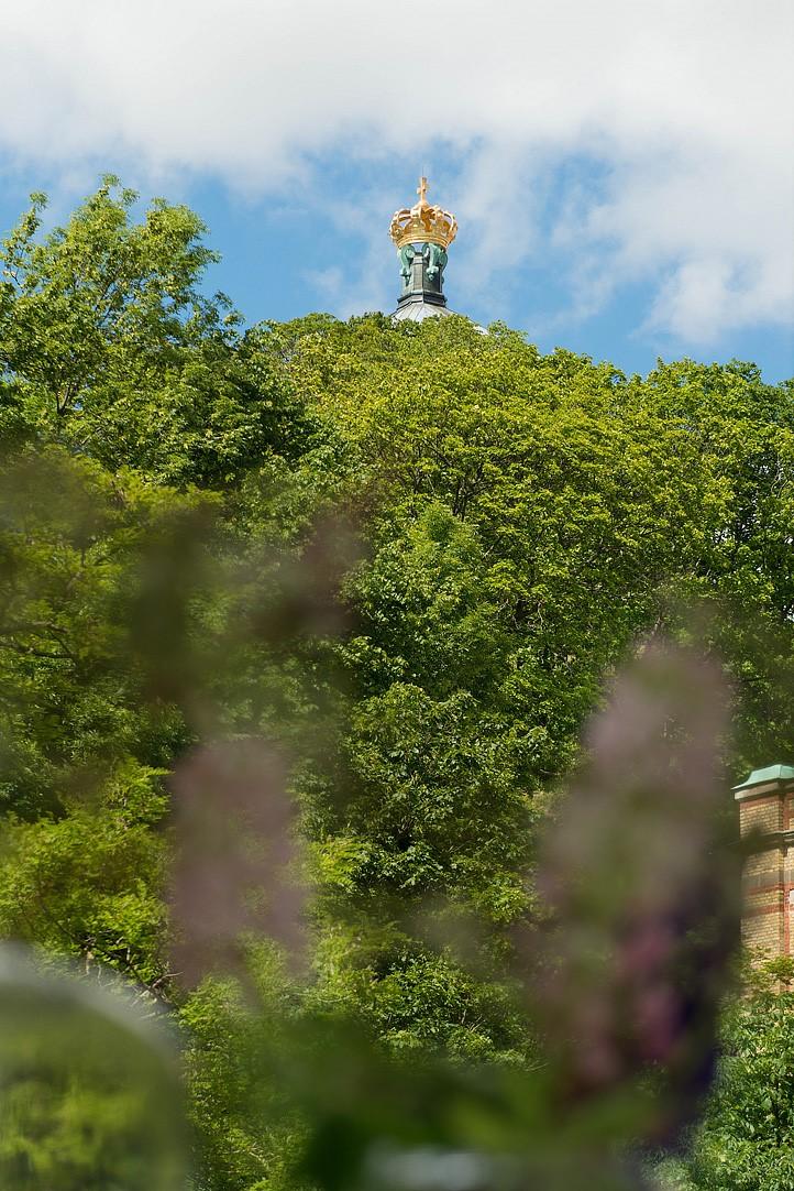 Skansen Kronan i horisonten