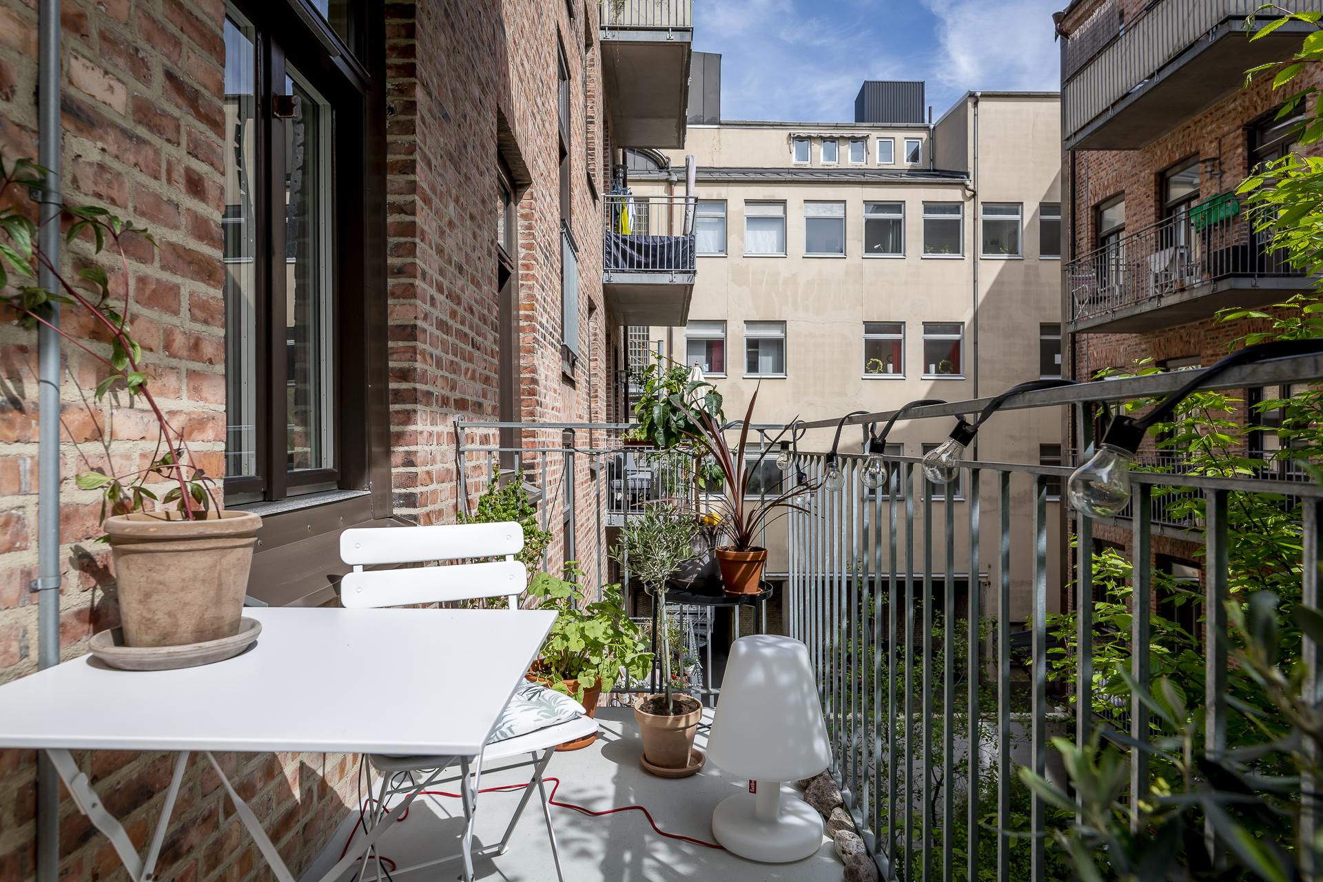 Underbart läge med jättefin föreningsinnergård