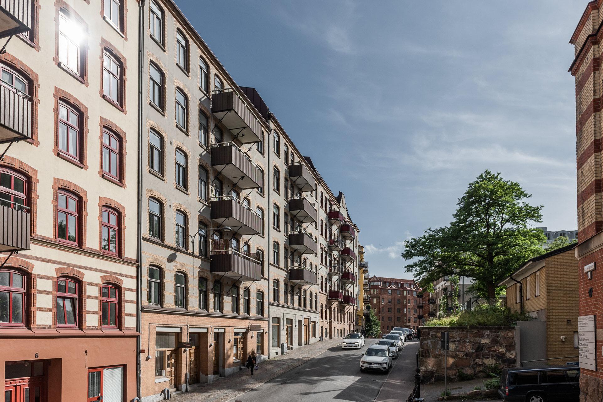 Välkommen till Brf Kastellet, adress Kastellgatan 8 och 10